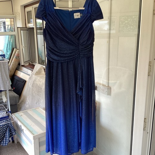 Taylor blue glitter chiffon - taylor,