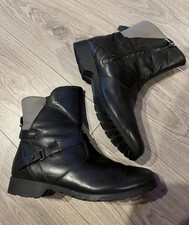 Teva De La Vina Adventure Low waterproof Leather /Canvas Ankle Boots, Uk 8 VGC