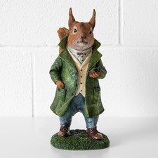 Dapper Mr Red Squirrel Garden