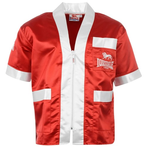 Lonsdale mens red white - red,