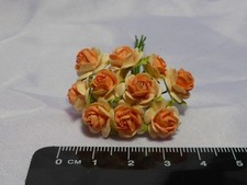 1:12 Scale 10 Roses Dollshouse Miniatures Flowers, Garden Rn