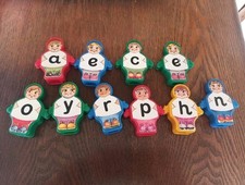 Vintage scrabble junior pieces - spares