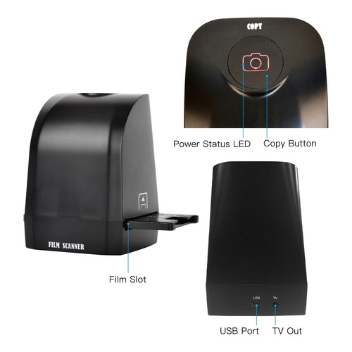 8mp 135 film slide scanner - film,