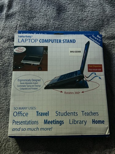 Laptop computer stand rotates - computer,