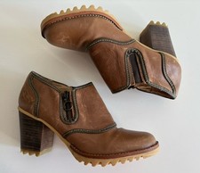 FLY Tan Leather Shoe Boots- Size 6- Worn Once