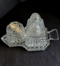 Vintage Depression Glass Salt