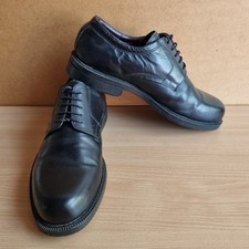 Stead And Simpson Black Leather Shoes Size 10