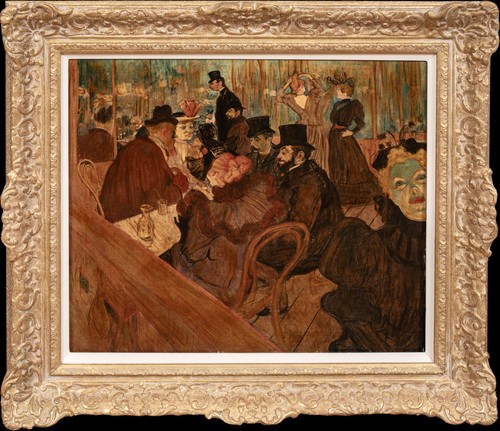 Antique french impressionist - french,