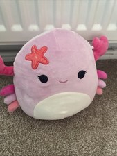 Squishmallows Crab Sealife Plush 7.5-inch