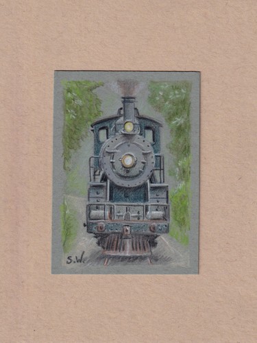 Aceo original drawing - aceo,