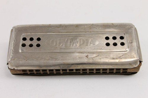 Antique german harmonica - german,
