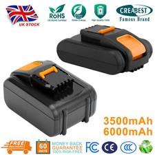 20V Li-ion Battery/Charger For Worx WA3551 WA3516 WG259 WG169E WG549 WX166 WX372