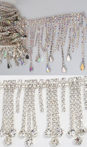 Diamante rhinestone clear - diamante,