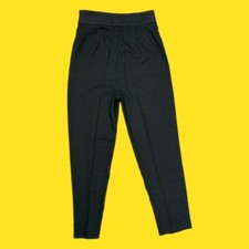 V BY VERY Lovely Lightweight Women's Tux Suit Trousers, Side Zip, Black, UK 10