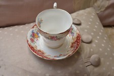 Vintage Paragon Rockingham fine bone china tea cup and saucer