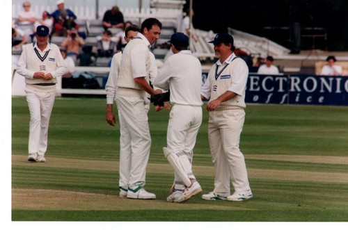 Original press photo - photo, cricket
