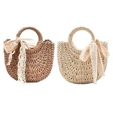 Gift Straw Bag Beach Shoulder