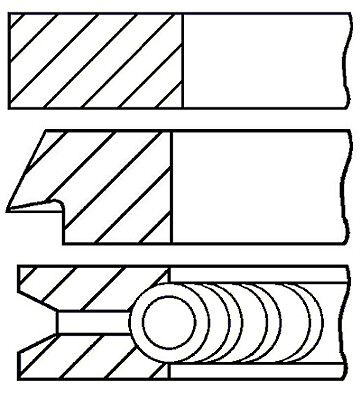 Piston ring kit for - ring,