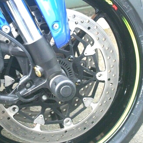 Suzuki gsxr600 front axle fork - front,