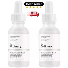New 2Pack 30ml The Ordinary Niacinamide 10% + Zinc 1% Serum