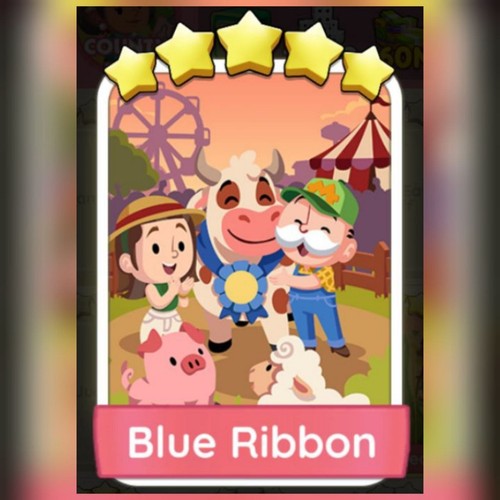 Blue ribbon - blue,