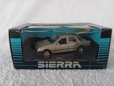 CORGI DIECAST CAR 299 FORD SIERRA With SILVER + BLACK INTERIOR In 1982 Box