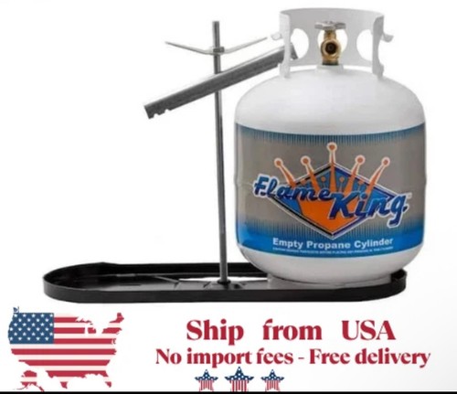 Propane tank holder double - rv, holder,