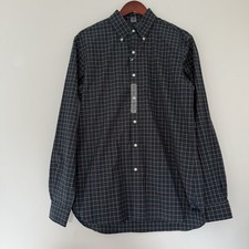 Ralph Lauren Tartan Shirt Green Red Check Custom Buttondown 15.5 New