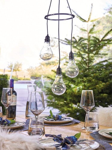 Battery powered led pendant - battery,