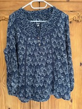 Mantaray Ladies Blue Top
