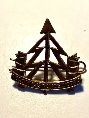 Reconnaissance corps cap badge - reconnaissance,