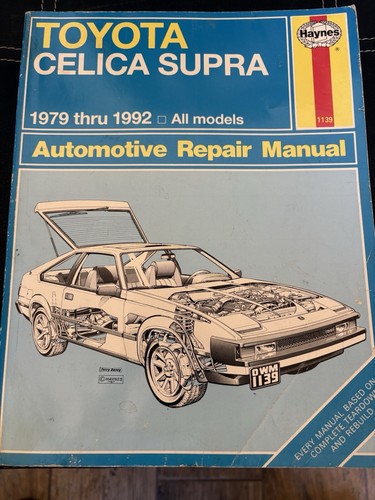 Toyota celica supra 1979 - 1979, thru
