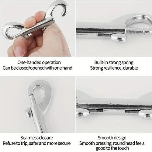 Large double ended - ended, snap