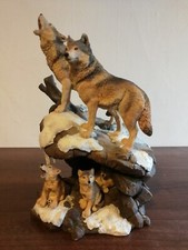 Wilderness Call by Nick Bibby From The Spirit of the Wolf Sculpture Collection