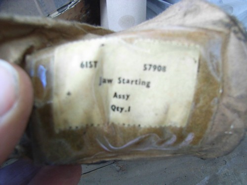 Crankshaft starter jaw - starter,