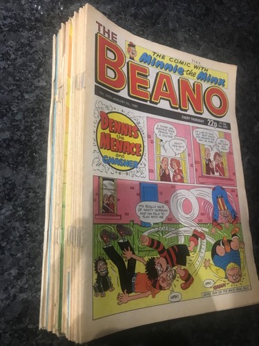 Beano comics 1989 - beano,