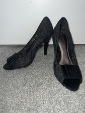 Jasper Conran Black Lace Court