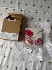 3PK Tommee Tippee Ultra Light StayPut Orthodontic Silicone Soothers 18-36m Pinks