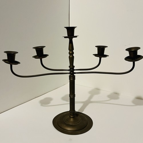 Vintage brass arm candelabra - vintage, 5