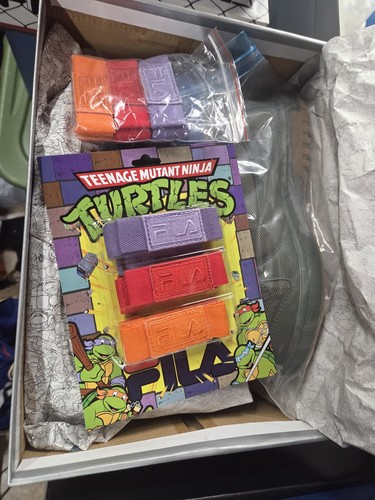 Tmnt fila sneakers mens - tmnt,