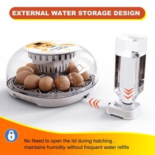 12 Chicken Egg Incubators for