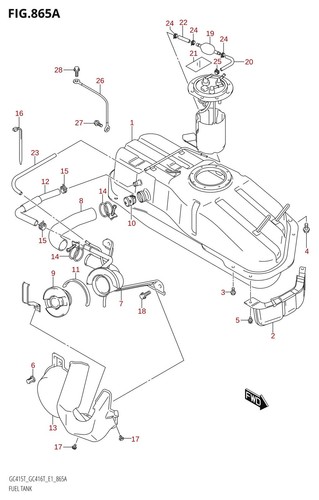 Suzuki genuine bolt - genuine, carry