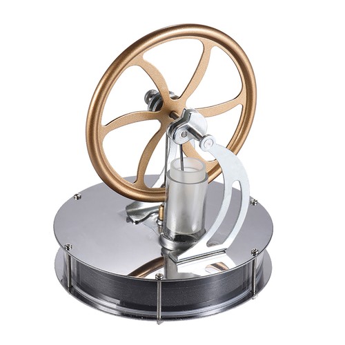 Diy low temperature stirling - low,
