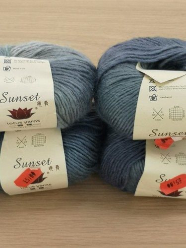 Lotus yarns sunset - sunset, merino