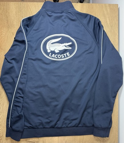 Vtg y2k lacoste sport navy - y2k,