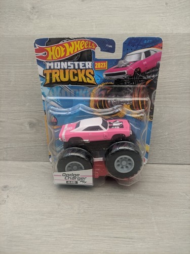 Hot wheels monster trucks pink - hot,