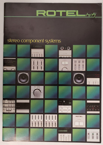 Rotel hifi stereo component - rotel,