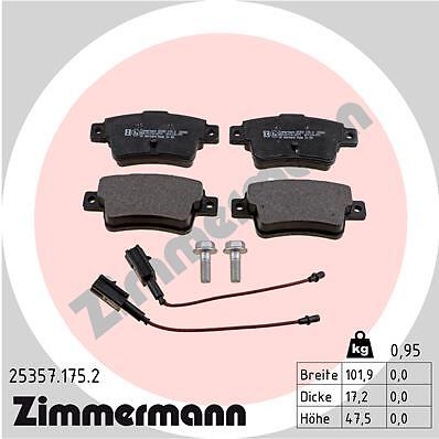 New brake pad set - set,,
