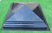 Concrete Mold Pier Caps Fence Capping 17,71x17.71in(450x450mm) ABC plastic P01