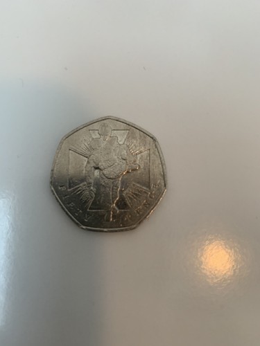 Rare 50p fifty pence - fifty, piece